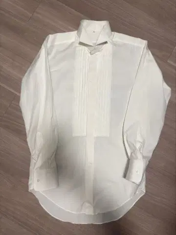 노바레제 신랑 윙카라 셔츠 결혼식 턱시도 S