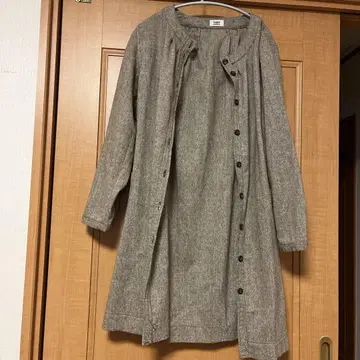 TYPY 브라운 롱 코트