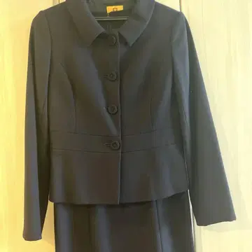 LE RUBAN D'OR 청순 다크 네이비 원피스 수트