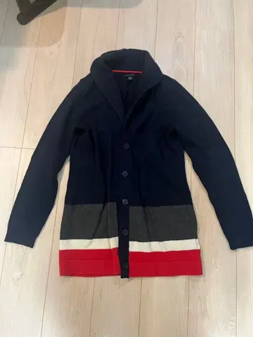 TOMMY HILFIGER 미국 구매 네이비 가디건