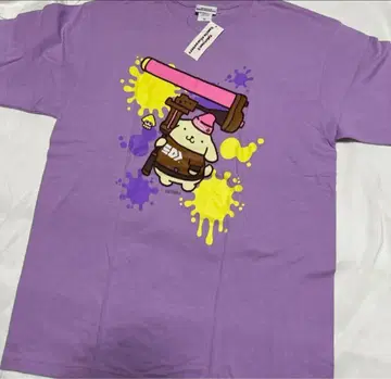 18SS XL 스프라툰2 산리오 콜라보 T셔츠 폼폼푸딩 레어