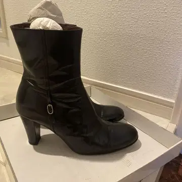 블랙 숏부츠 24.5cm