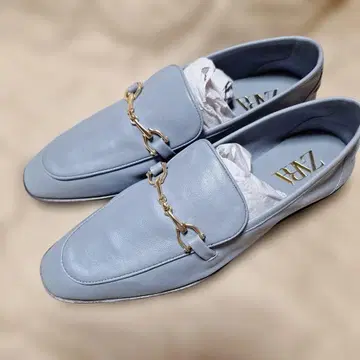 ZARA 자라 로퍼 블루 계열