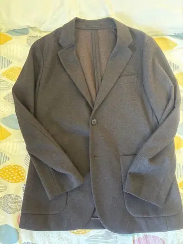 [ 유니클로 브라운 체크 자켓 2세트 ]