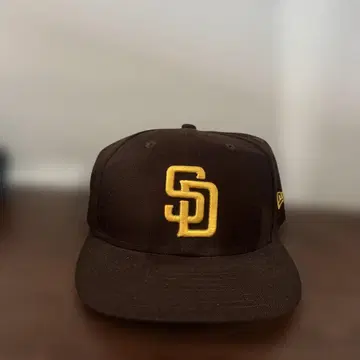 SD 로고 브라운 59FIFTY 캡 7 1/8