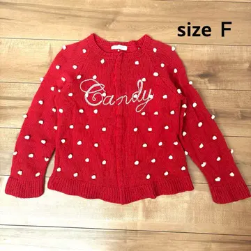 캔디 스트리퍼 캔디 스트리퍼 울 가디건 사이즈 F