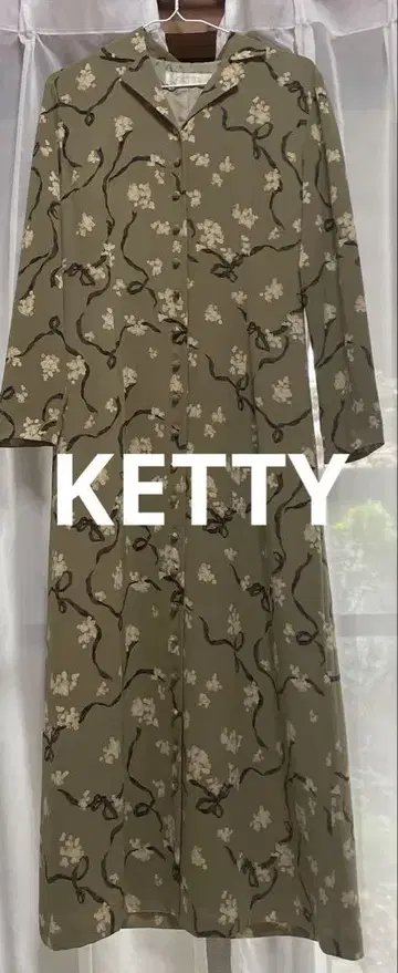 ketty 리본과 꽃의 원피스
