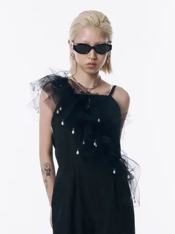 탈부착 카라 탈착식 옷깃 TULE FRILL STRAP/튤 프릴 스트랩