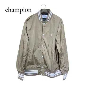 Champion C3-R609 스냅 자켓 베이지