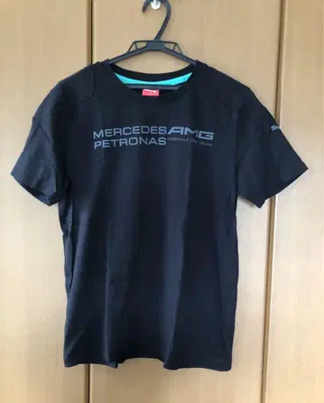 Mercedes AMG Petronas T셔츠 블랙