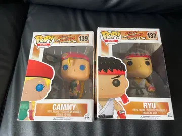[Funko POP!] 스트리트 파이터 류 캐미 피규어 세트