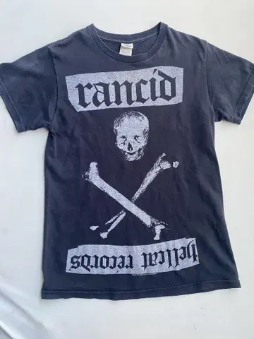 RANCID 빈티지 밴드 티셔츠 구제 의류 PRO WEIGHT DELTA
