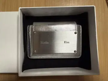 Matin Kim 카드 케이스 실버