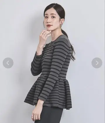 UNITED ARROWS P 페플럼 니트