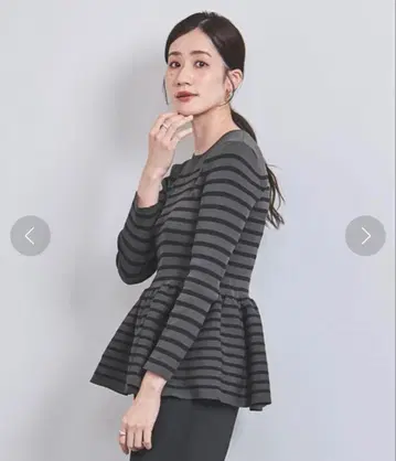 UNITED ARROWS P 페플럼 니트