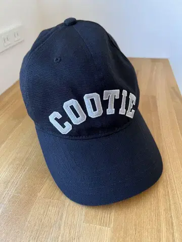 새상품급 COOTIE 캡 블랙 코튼