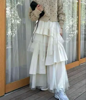 willfully random tiered tulle & pongeeSK