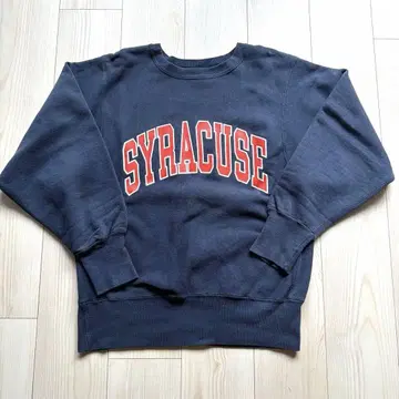 최상급 챔피온 리버스 위브 90s 자수 택 USA M 네이비