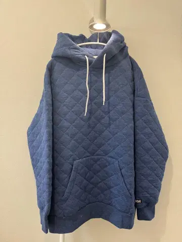 Helly Hansen 네이비 퀼팅 후드티 L