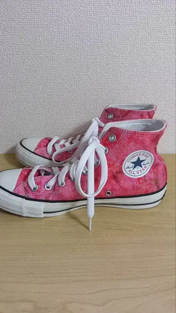 얀체온텐바르 스니커즈 하이컷 SAKURA 23.5cm