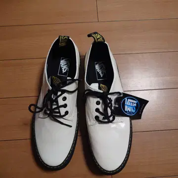 VANS GIBSON OX 화이트 에나멜 28cm 마틴 오센틱