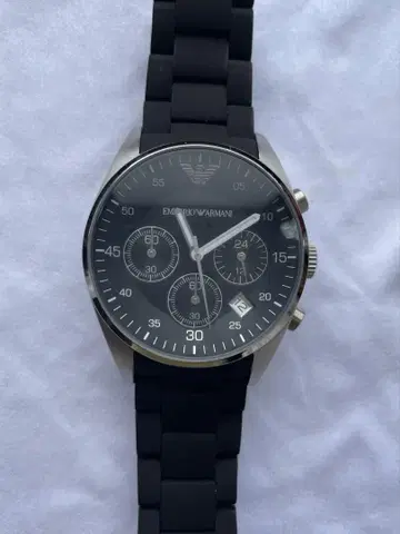 엠포리오 아르마니 손목시계 남성용 크로노그래프