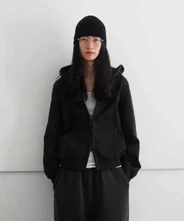 KAIKO 더블 집 파카 'BLACK 사이즈 1