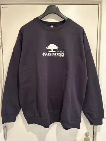 AKEBONO 블랙 트레이닝복