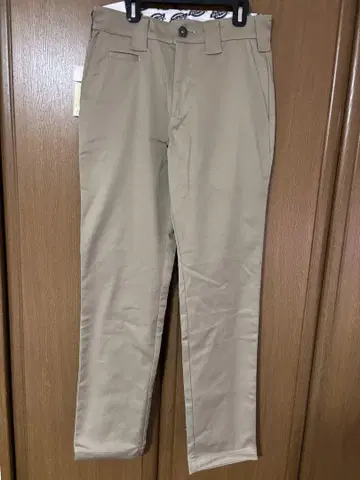 Dickies D-2874 베이지 워크 팬츠 M 사이즈