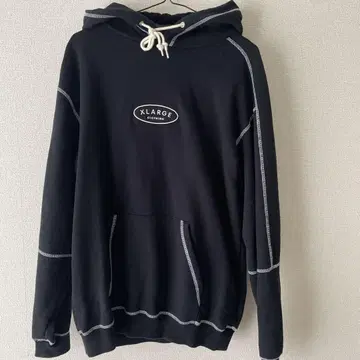 XLARGE 블랙 후드티 M 사이즈