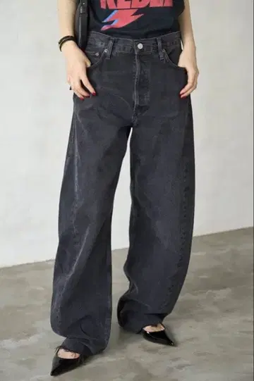 Plage AGOLDE LUNA PIECED 청바지 24