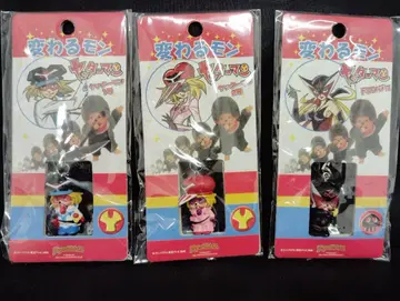 몽치치 카와루몽 스트랩 3개 얏타맨 1호 2호 도론죠