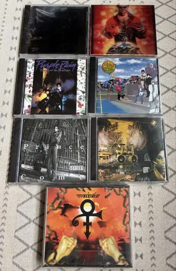 PRINCE CD 7장 세트