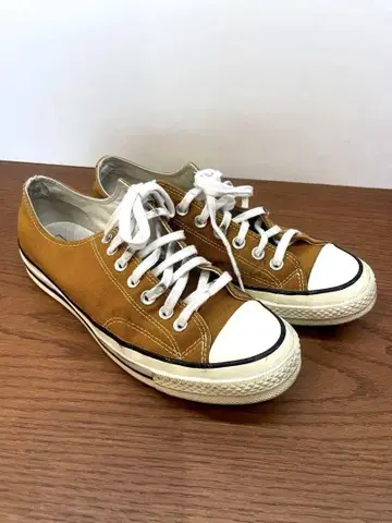 컨버스 CT70 척테일러 로우컷 황토색 27cm
