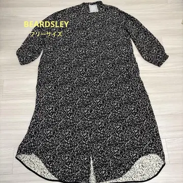새상품급 BEARDSLEY 자카드 셔츠 원피스