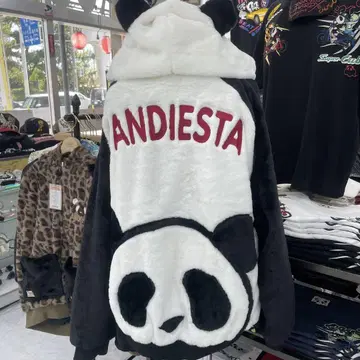 (31) ANDIESTA 팬더 디자인 후드티