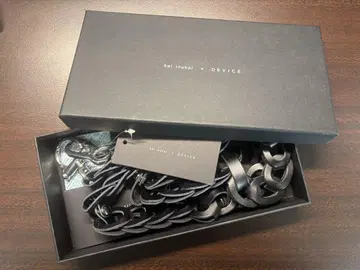 kei inukai DEVICE 블랙 월렛 체인