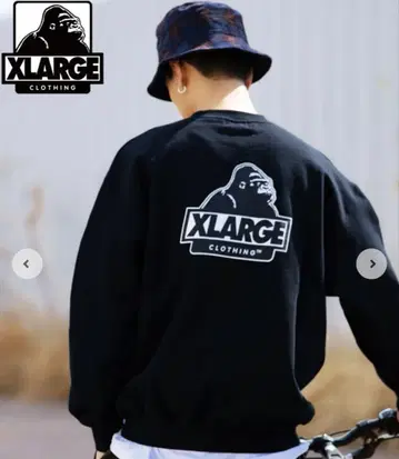 XLARGE 고릴라 프린트 맨투맨 XL 사이즈