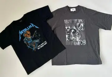 Metallica 와 BARK MANHATTAN 티셔츠 묶음 판매