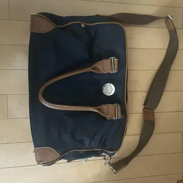 오로비안코 네이비 비즈니스 백