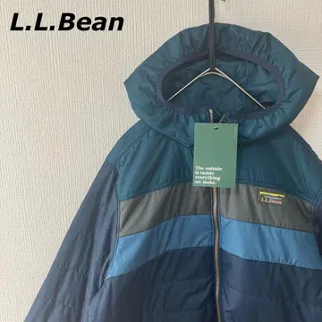 [택 포함 새상품] 엘엘빈 중실크 다운 와펜 로고