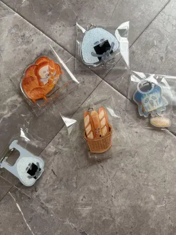 동물 캐릭터 아크릴 키링