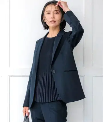 23구 트리아세테이트 테일러드 자켓 40 다크 그레이