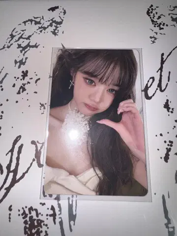 IVE SECRET 회장 한정판 혜택 트레이딩 카드 원영