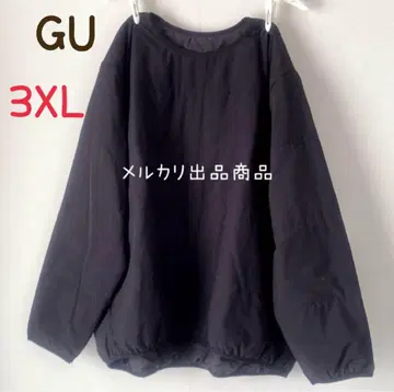 GU 히트 패디드 풀오버 3xl 퀼팅 트레이닝복 / 유니클로