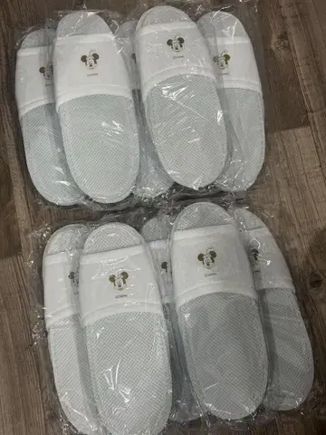 디즈니 호텔 어메니티 슬리퍼 세트 미라코스타
