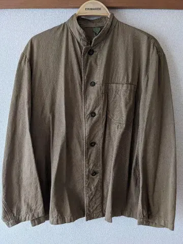 체코군 스탠드 카라 자켓 카키 브라운 M 50~60s