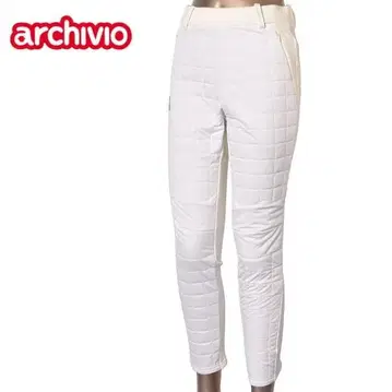 archivio 알치비오 퀼팅 팬츠 보온 발열