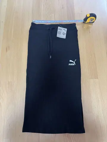 PUMA 블랙 타이트 스커트 XXS 미사용 새상품