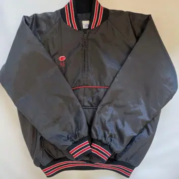 [ USA ] GO SPORTS WEAR 하프 지퍼 나일론 자켓 L